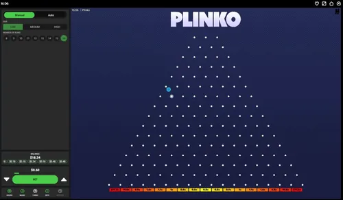 plinko gambling mobile image